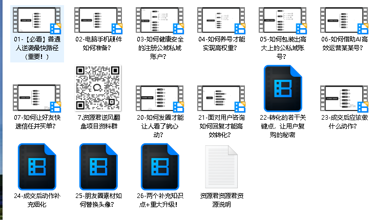 网创天花板赛道，知识付费IP共创玩法（共26节课）