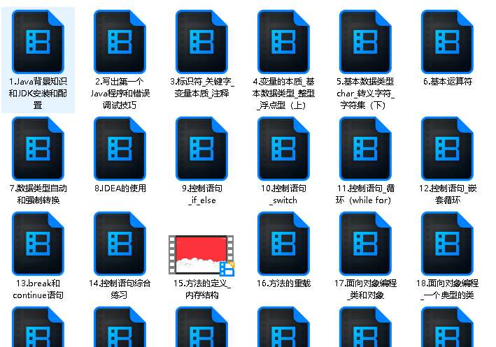 Java从入门到实战（完结）