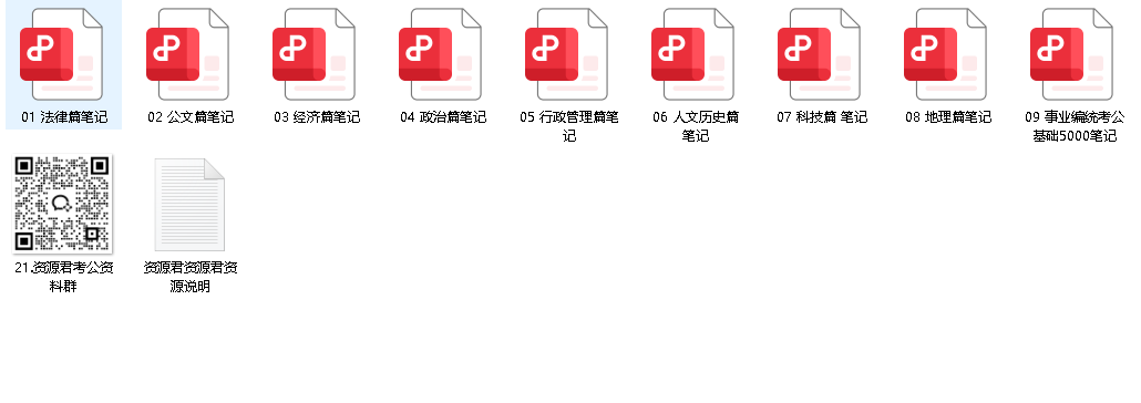 2025事业编统考公基础5000笔记