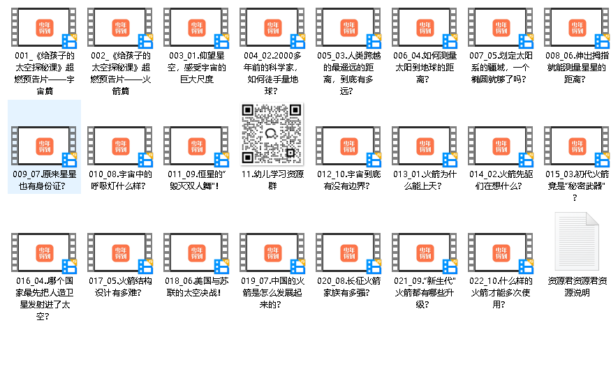 少年得到《给孩子的太空探秘课》