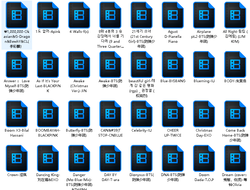 网易云评论最多的韩语歌曲TOP200