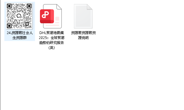 292页全球贸易趋势的研究报告（2025）