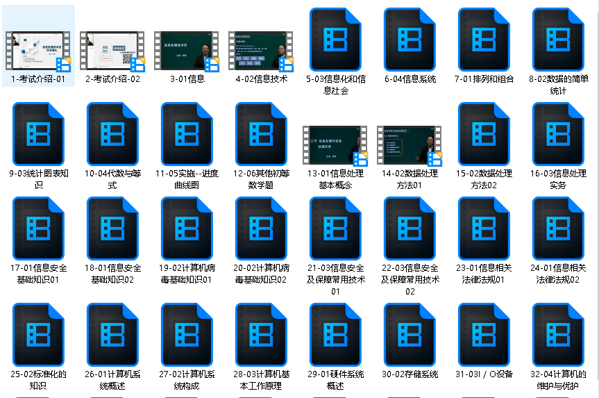 软考初级-信息处理技术员