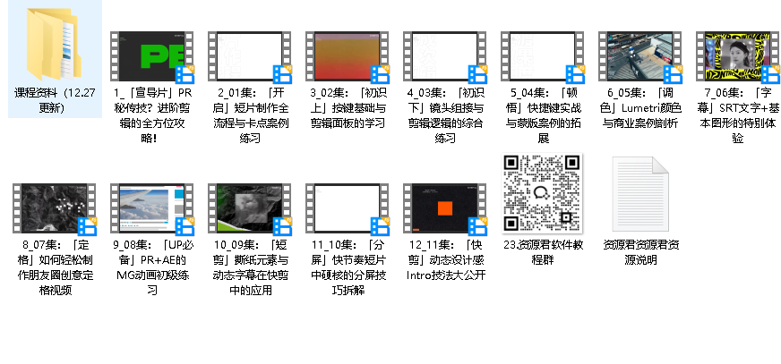 PR秘传技：进阶剪辑的全方位攻略（完结）