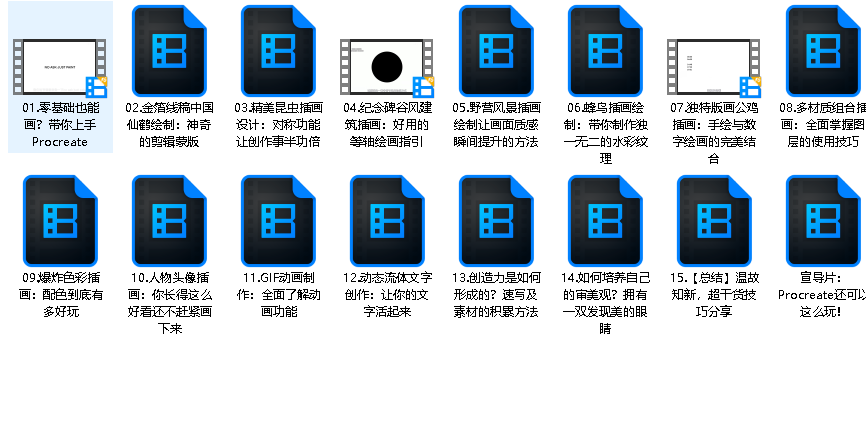 Procreate绘画创作课，从入门到创意表达