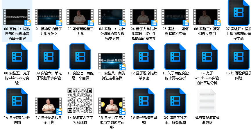 吴金闪教授：量子力学无基础入门