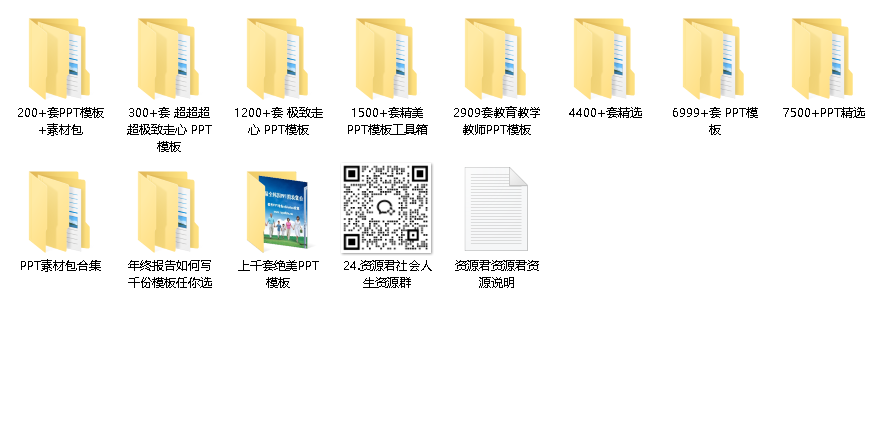 模板大全【PPT、WORD、EXCEL以及报告】合集