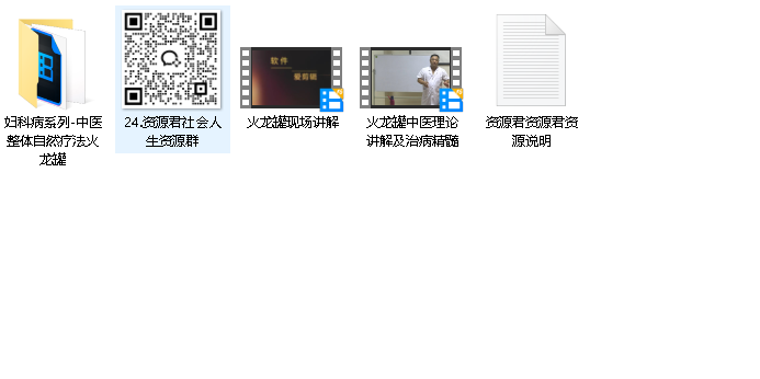 刘伟承妇科中医整体自然疗法火龙罐视频全套音频大合集自学零基础