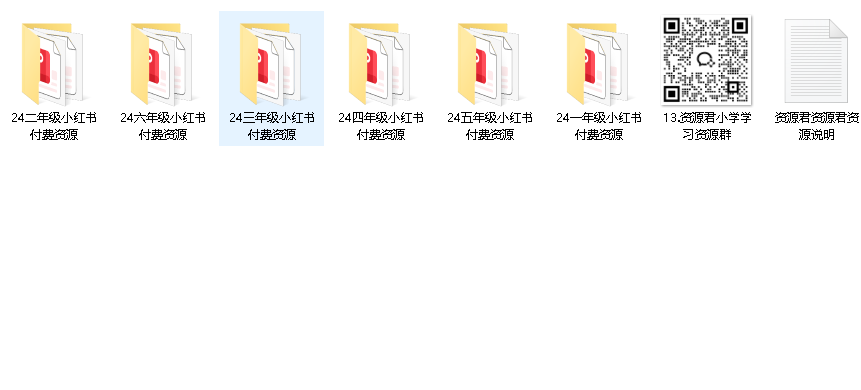 2024小学教辅资料合集 (小红书版)