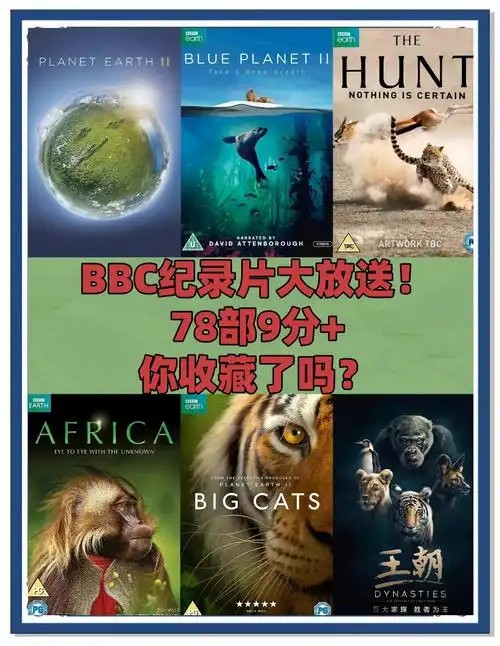 〖BBC纪录片78部〗（先转存再下载以免资源丢失）