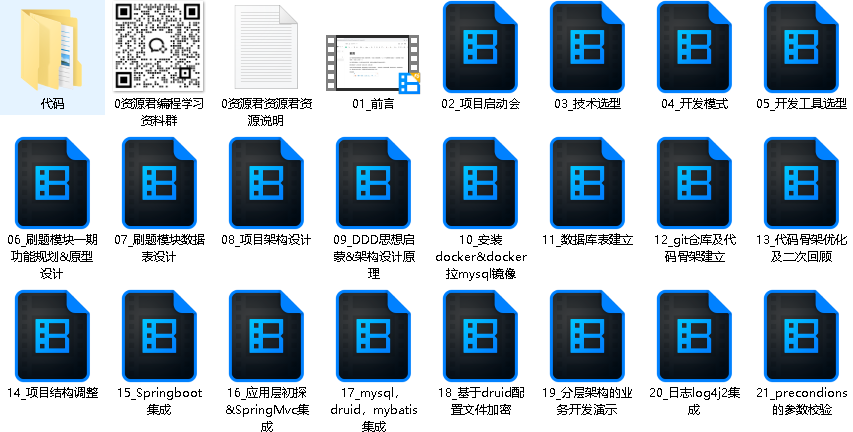 程序员鸡翅-Java微服务从0到1带你做社区项目实战