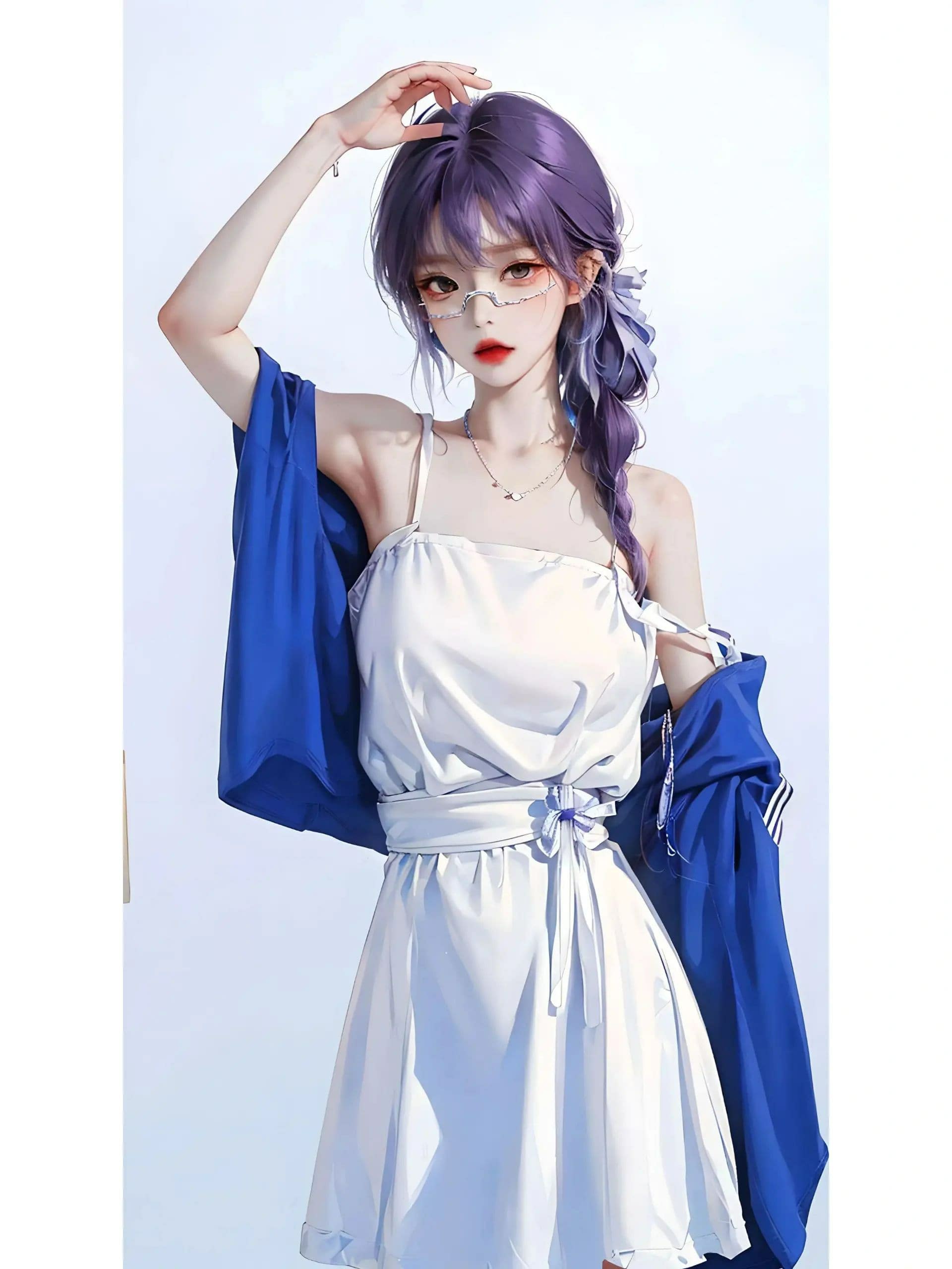 AI时装少女素材(先转存再下载以免资源丢失）