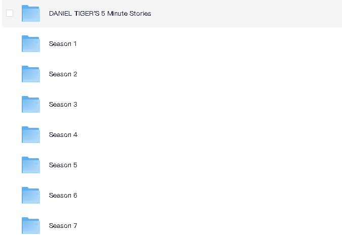 美国PBS经典儿童动画《老虎丹尼尔的邻居们 Daniel Tiger's Neighborhood (视频+音频) 》(先转存再下载以免资源丢失）