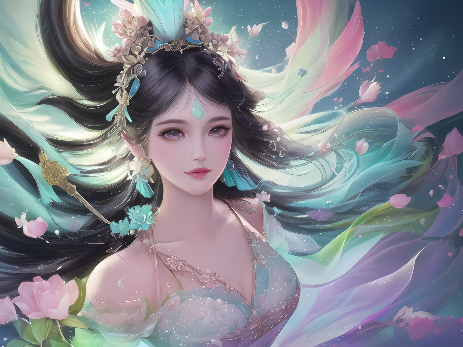 .AI美女壁纸合集25套(先转存再下载以免资源丢失）