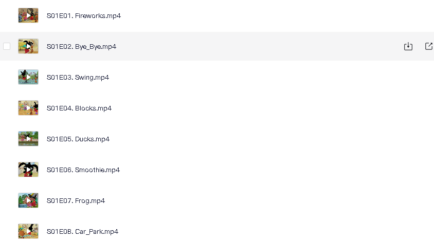 BBC儿童英语启蒙动画《小兔兵兵 Bing Bunny (1-2季) 》(先转存再下载以免资源丢失）