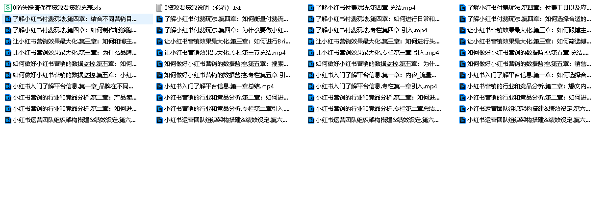 操盘手系列课程：小红书品牌营销专项大课，操盘手进阶(先转存再下载以免资源丢失）