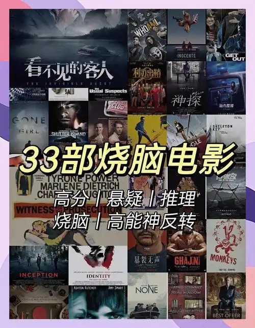 高智商烧脑反转悬疑片【32部】(先转存再下载以免资源丢失）(先转存再下载以免资源丢失）