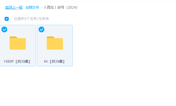 西北丨岁月（2024）39集4K+1080P(先转存再下载以免资源丢失）