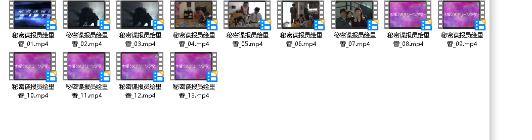 （日剧悬疑）秘密谍报员绘里香 秘密諜報員电影+13集电视剧 (先转存再下载以免资源丢失）