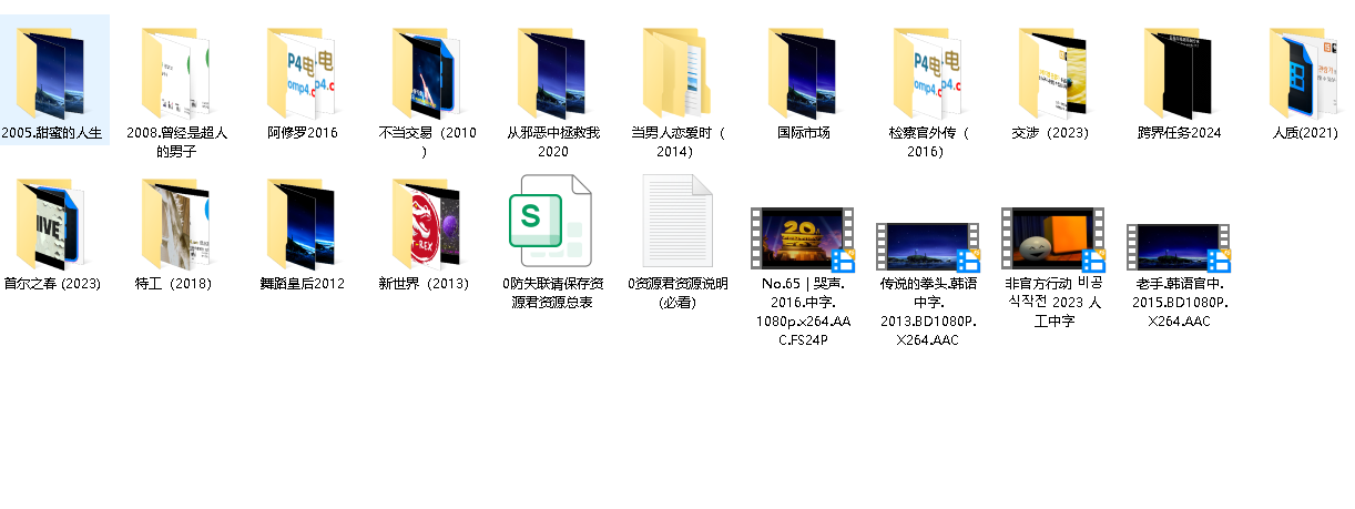 【黄政民】影视系列合集【19部】(先转存再下载以免资源丢失）