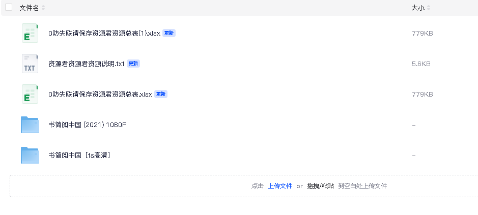 书简阅中国1080+4K(先转存再下载以免资源丢失）