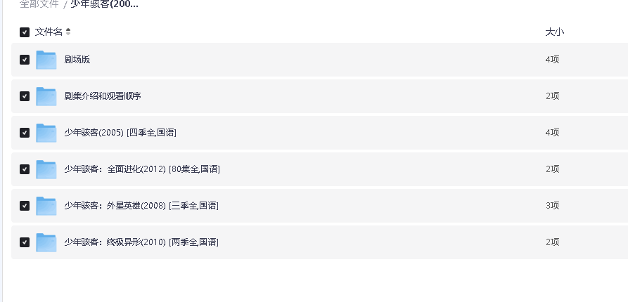 少年骇客(2005) [全系列国语合集+剧场版](先转存再下载以免资源丢失）