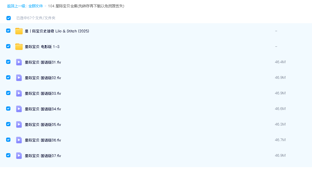 星际宝贝全集(先转存再下载以免资源丢失）