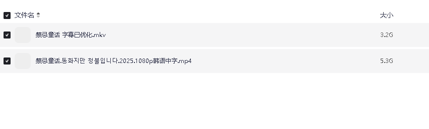 禁忌童话（2025）限制R级 韩语中字(先转存再下载以免资源丢失）