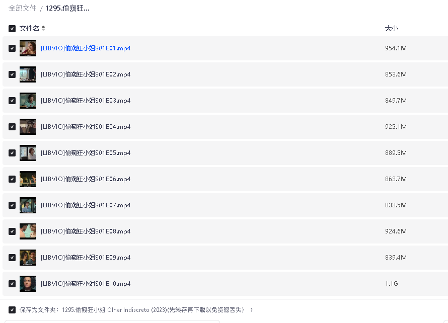 偷窥狂小姐 Olhar Indiscreto (2023)(先转存再下载以免资源丢失）