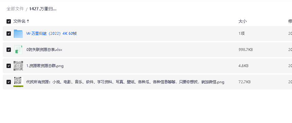 万里归途 (2022) 4K 60帧 中文字幕 张译主演高分电影 高帧丝滑体验(先转存再下载以免资源丢失）