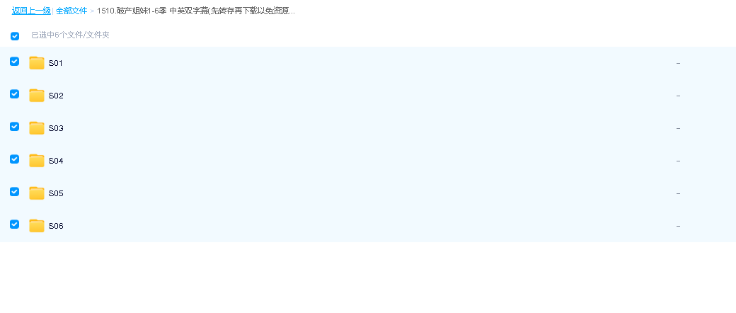 破产姐妹1-6季 中英双字幕(先转存再下载以免资源丢失）
