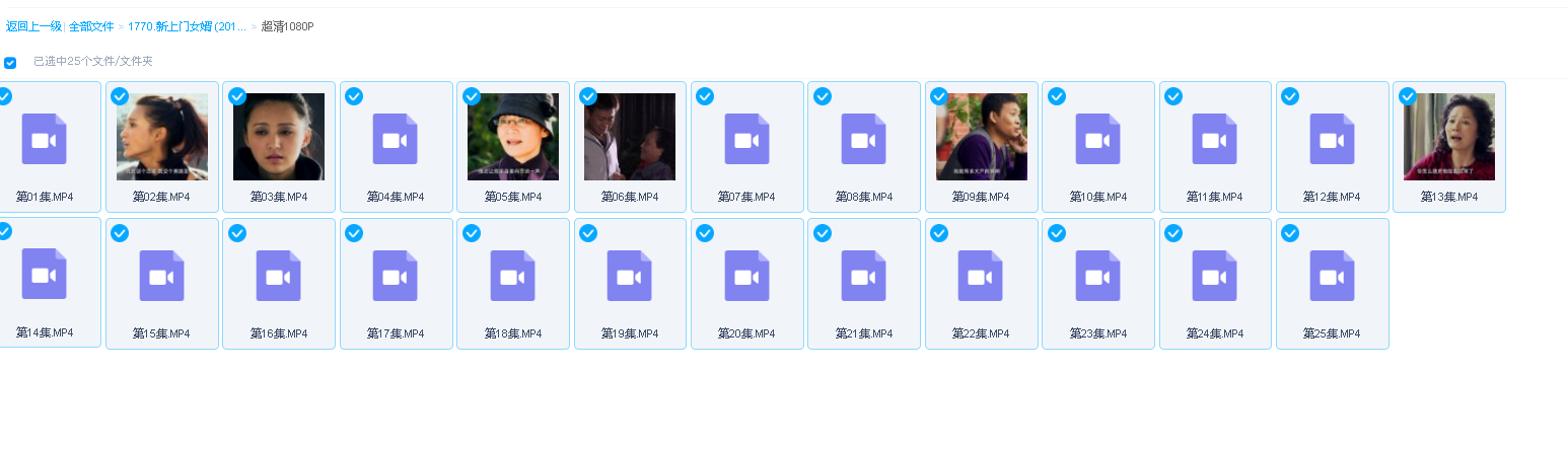 新上门女婿 (2011)25集全(先转存再下载以免资源丢失）