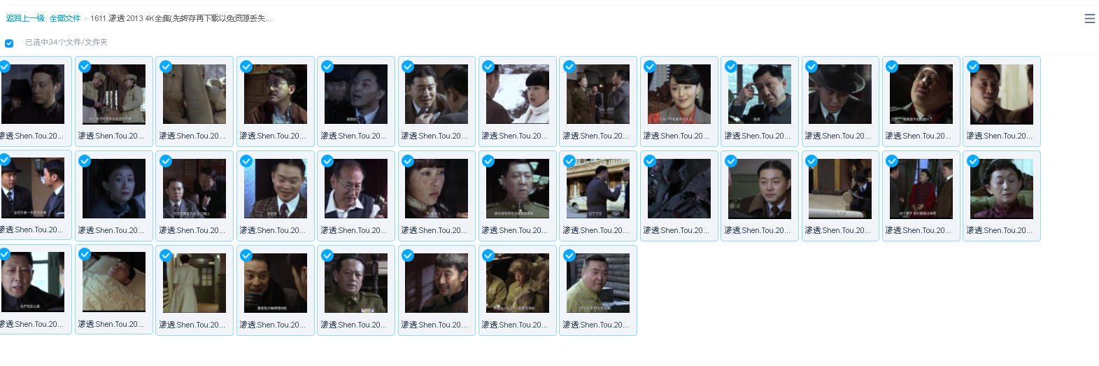 渗透 2013 4K全集(先转存再下载以免资源丢失）