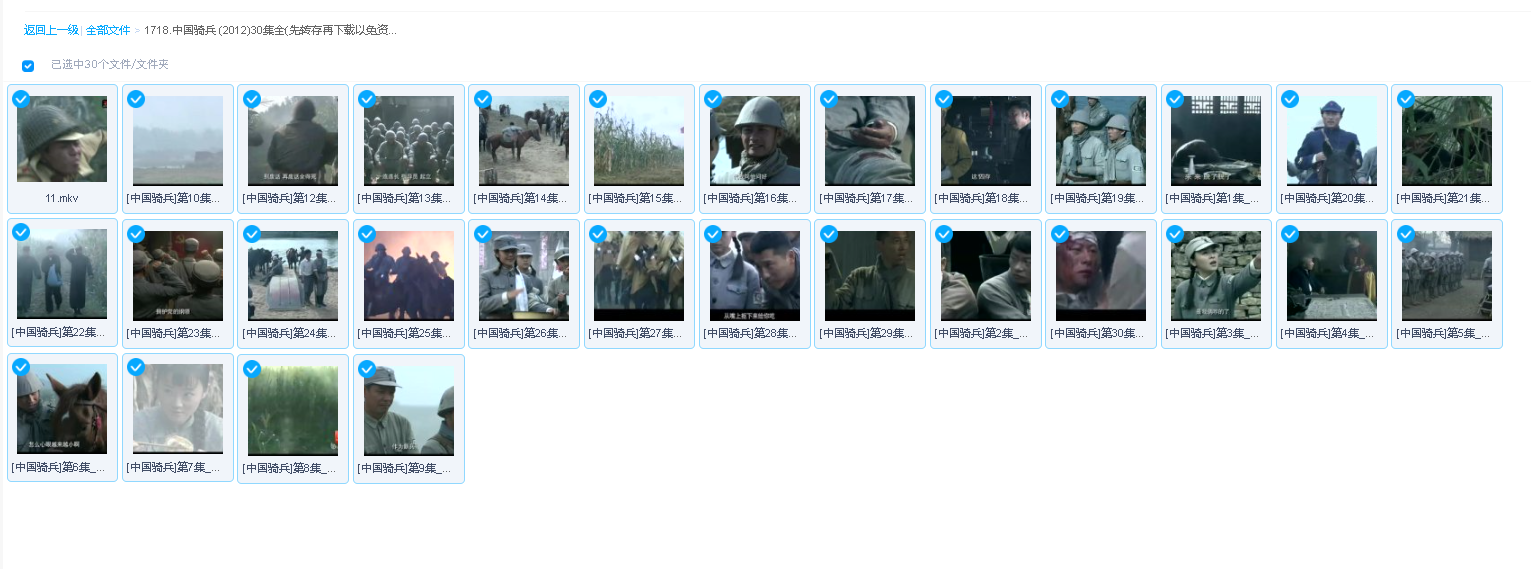 中国骑兵 (2012)30集全(先转存再下载以免资源丢失）