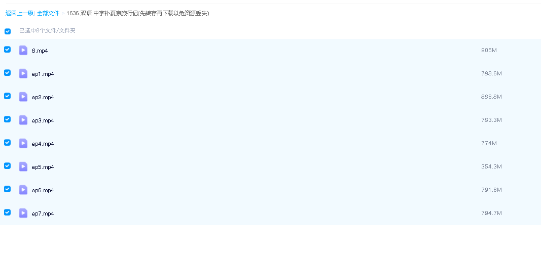 朴夏京旅行记双语 中字(先转存再下载以免资源丢失）