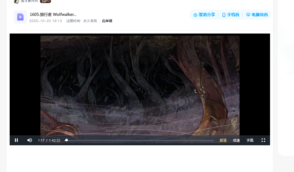 狼行者 Wolfwalkers (2020)(先转存再下载以免资源丢失）