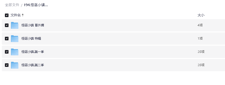 怪诞小镇.1-2季全合集+番外+特辑(先转存再下载以免资源丢失）