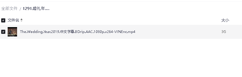 婚礼年.2019超清中字(先转存再下载以免资源丢失）