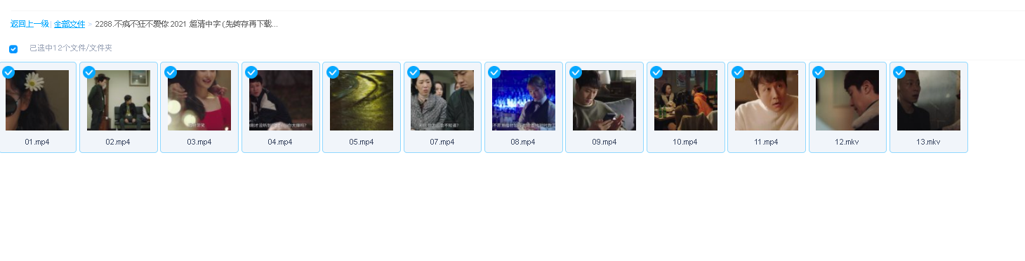 不疯不狂不爱你 2021 超清中字 (先转存再下载以免资源丢失）