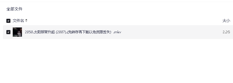 太阳照常升起 (2007).(先转存再下载以免资源丢失）