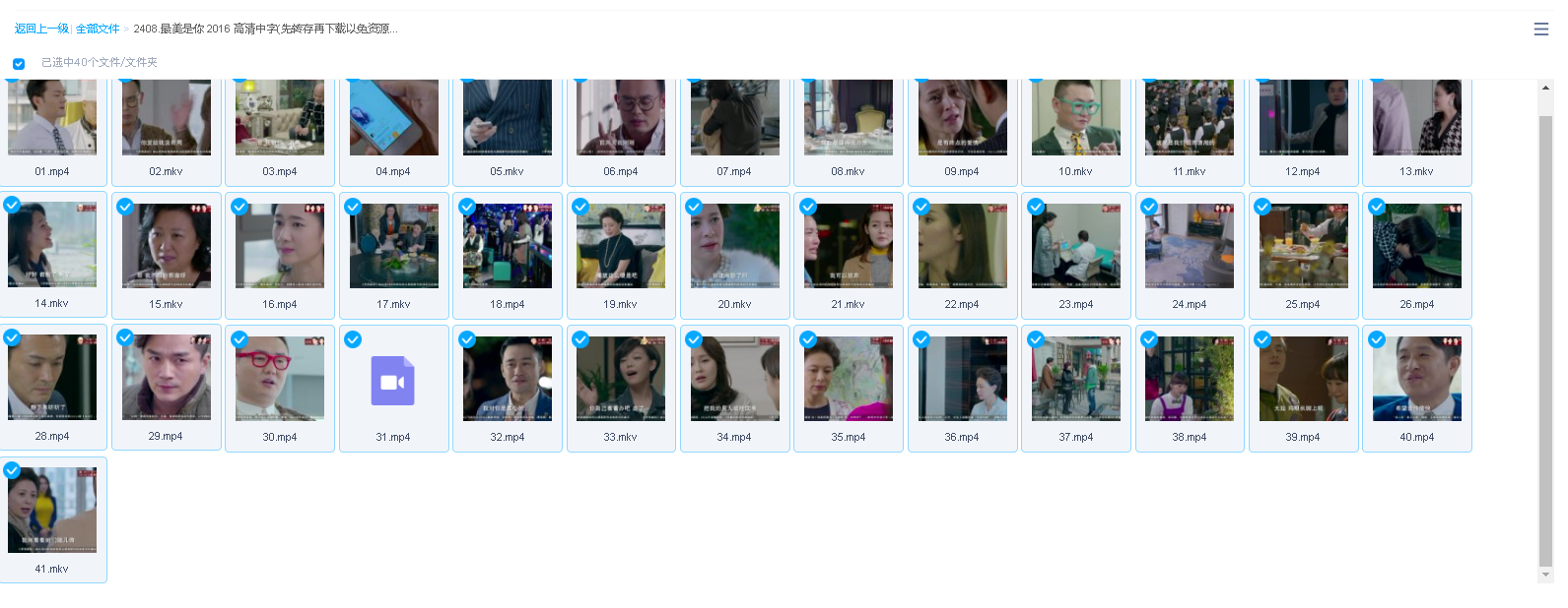 最美是你 2016 高清中字(先转存再下载以免资源丢失）