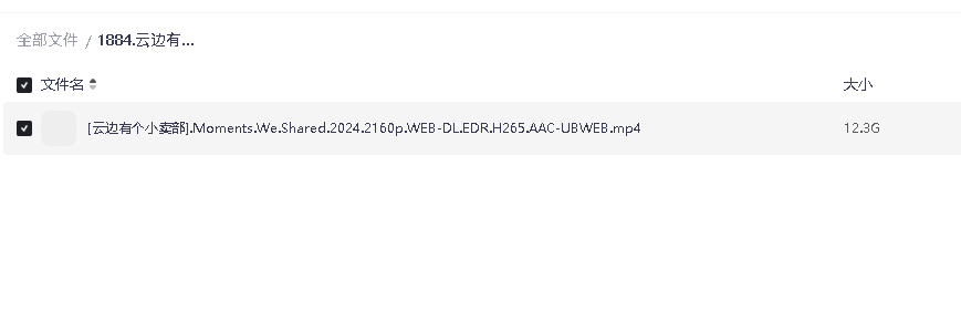 云边有个小卖部 (2024)(先转存再下载以免资源丢失）