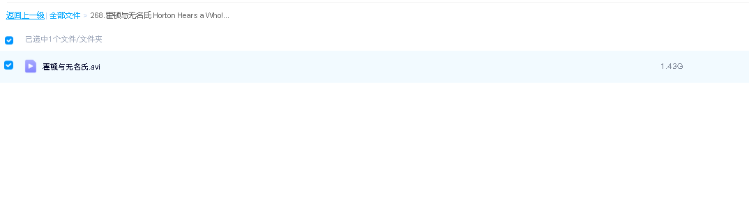 霍顿与无名氏 Horton Hears a Who! (2008)高清双语字幕(先转存再下载以免资源丢失）