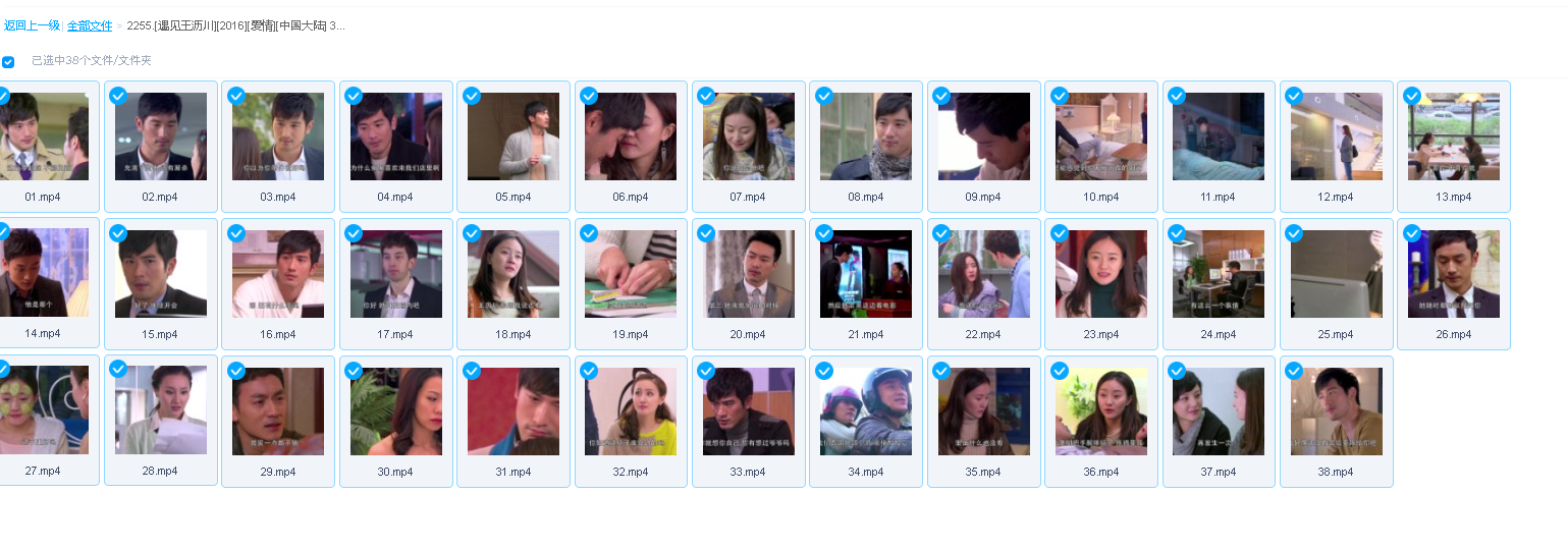 [遇见王沥川][2016][爱情][中国大陆] 38集全集(先转存再下载以免资源丢失）
