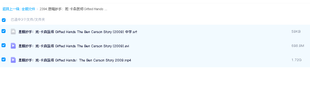 恩赐妙手：班·卡森医师 Gifted Hands The Ben Carson Story (2009)中字(先转存再下载以免资源丢失）