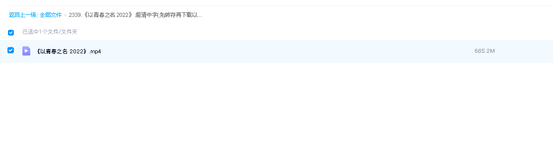 《以青春之名 2022》 超清中字(先转存再下载以免资源丢失）