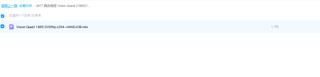 我为你狂 Vision Quest (1985)Vision.Quest.1985.(先转存再下载以免资源丢失）