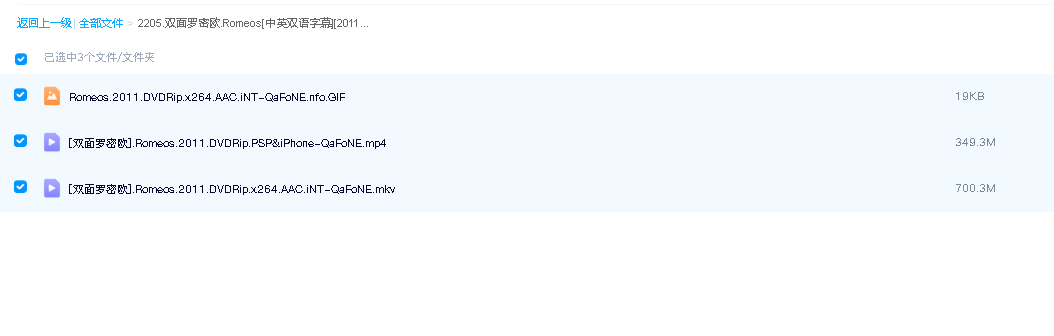 双面罗密欧.Romeos[中英双语字幕][2011](先转存再下载以免资源丢失）