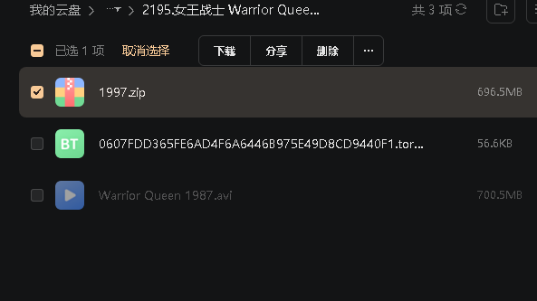 女王战士 Warrior Queen (1987)(先转存再下载以免资源丢失）