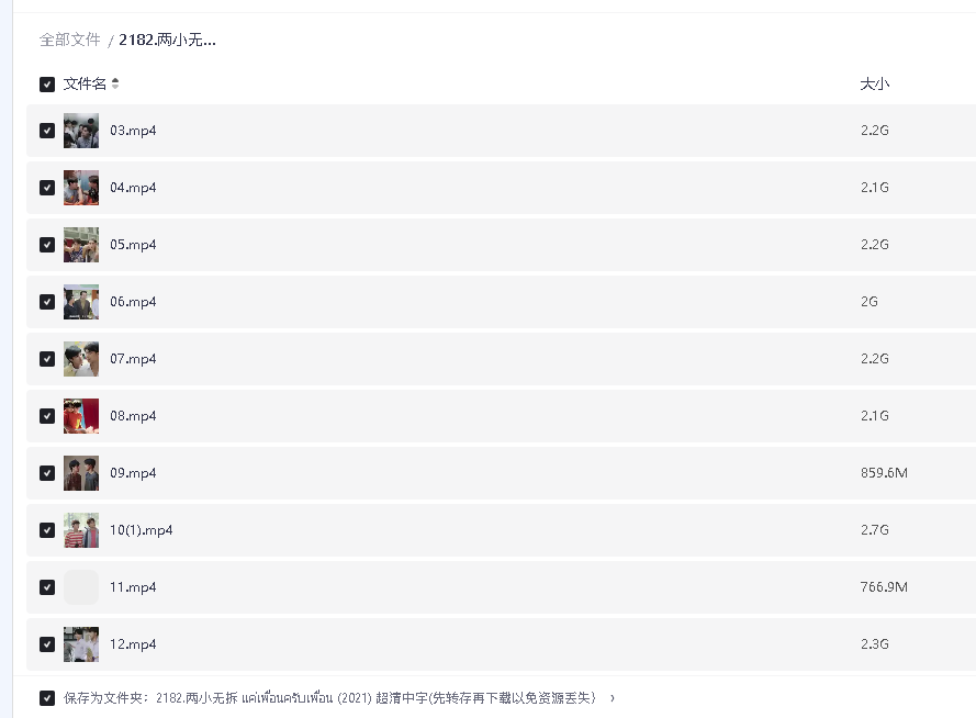 两小无拆 แค่เพื่อนครับเพื่อน (2021) 超清中字(先转存再下载以免资源丢失）